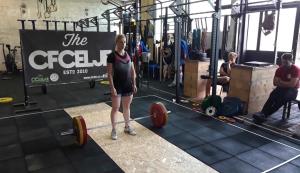 Petra Pavlič 100 kg_Začetek